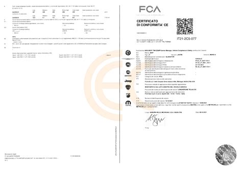 Certificate Of Conformity Eurococ
