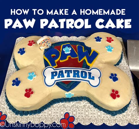 Maybe you would like to learn more about one of these? How to Bake a Paw Patrol Bone-Shaped Birthday Cake - Beth ...