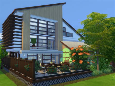 Eco Modern House By Danuta720 At Tsr Sims 4 Updates