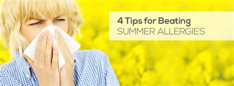 4 Tips For Beating Summer Allergies Premier Medical Group Eye And Ent