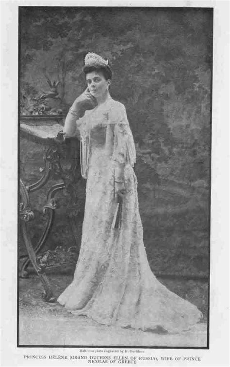 1906 Princess Helene Grand Duchess Ellen Of Russia From The Century