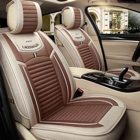Universal Frontand Back Linen Car Seat Covers For Mini All Models