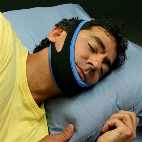Anti Snoring Chin Strap Belt Stop Snore Sleep Aid Apnea Jaw Support