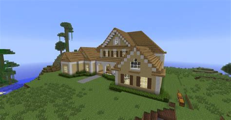 Easy modern tutorial (#1)( ) (pc/pe. This is a nice little log cabin/cute country themed house ...