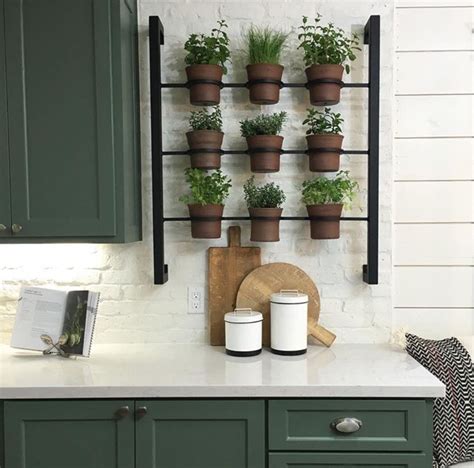 Love The Herb Planter On Wall Cocina Joanna Gaines Chip E Joanna