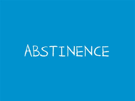 abstinence teen health source