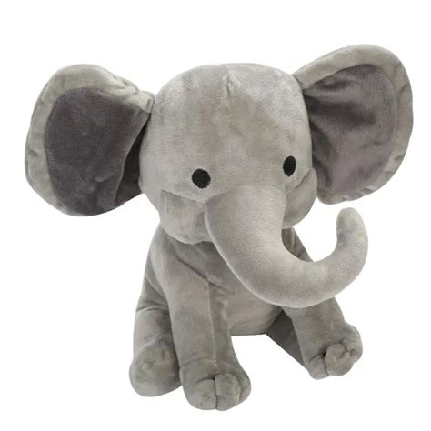 23cm Cute Elephant Plush Stuffed Toys Kids Baby Sleeping Animal Stuffed
