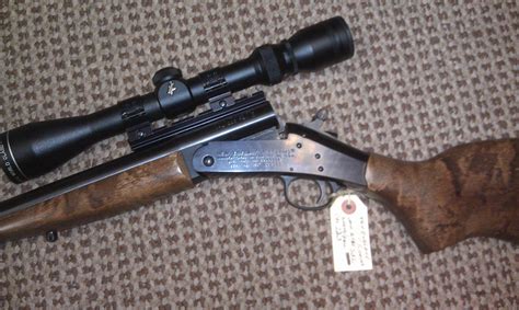 Nef Handr Single Shot Rifle Wscope For Sale At