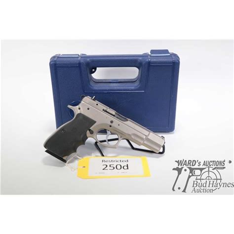 Restricted Handgun Cz Model 75b 9mm Luger Ten Shot Semi Automatic W