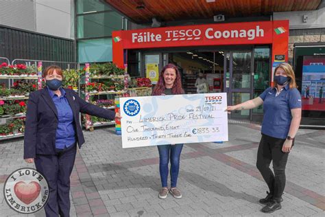 Limerick Pride Receives Over €1800 From The Tesco Community Fund