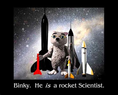 Binky The Rocket Scientist