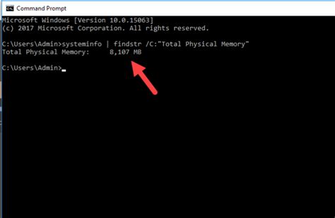 It will tell you how much ram you have and what type it is. How To Check RAM Details In Windows 10