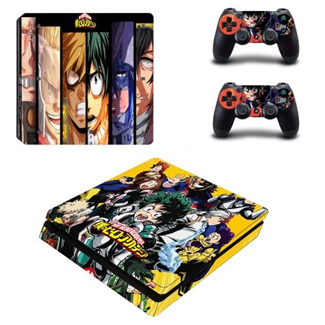 My Hero Academia Ps Slim Skin Sticker Decal For Playstation Console And Controller Skin Ps