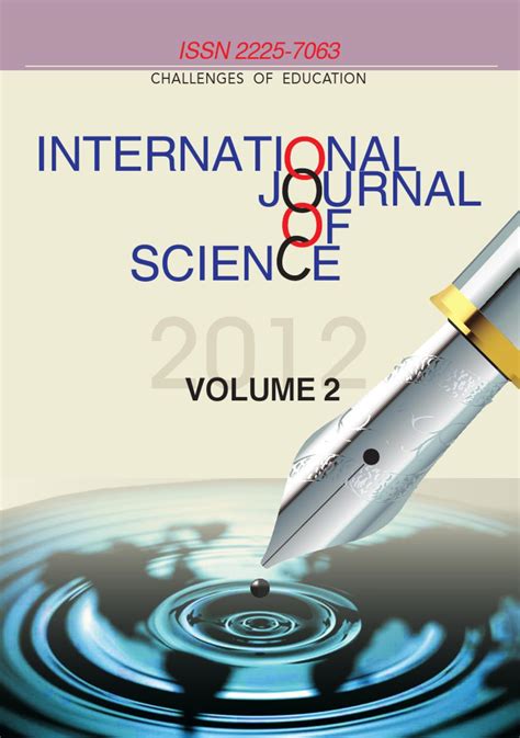 International Journal Of Science Second Issue By Science Journal Issuu