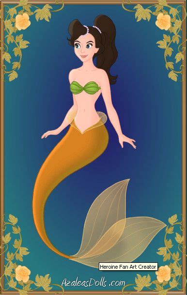 adella by monsterhighlover3 on deviantart mermaid disney disney princesses as mermaids