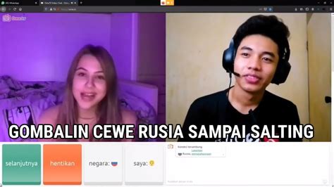 Ome Tv Fiki Naki Gombalin Cewe Rusia 😁 2 Youtube