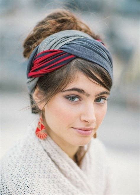 Les Coiffures Avec Le Foulard Dans Les Cheveux 61 Photos Inspirantes Archzinefr Bandana