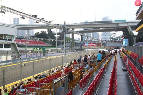 2023 F1 Singapore Grand Prix Tickets 3 Day Pit Grandstand