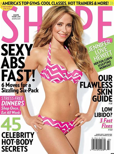Jennifer Love Hewitt S Bikini Body Actress Says Working Out Saved Her