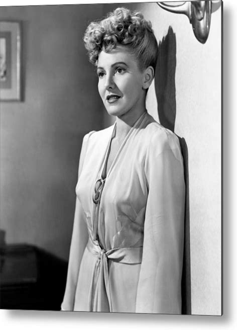 The Impatient Years Jean Arthur 1944 Metal Print By Everett