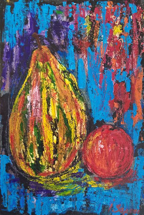 Fruit And Vegetable Art Fruits And Vegetables Painting Still Etsy