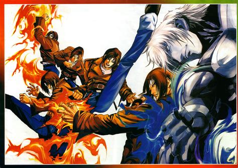 The king of fighters orochi collection is a compilation of the first five king of fighters games, namely the king of fighters '94, '95, '96, '97 and '98. King of Fighters: Kyo - Minitokyo