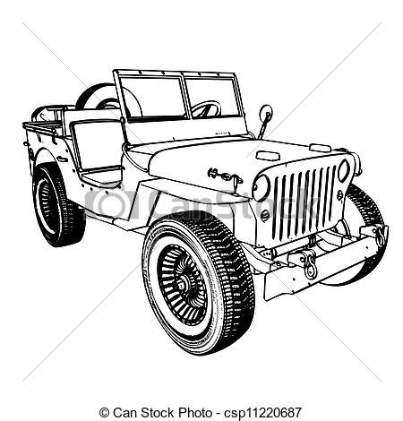 Military hmmwv pack minecraft map. Vintage wwii amerikanischen jeep. . | CanStock