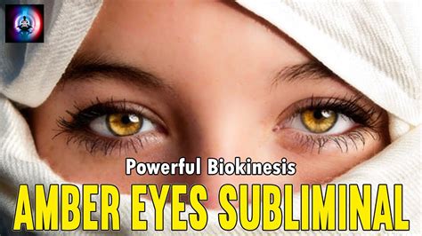 Get Amber Eyes Subliminal Amber Eyes Subliminal Change Your Eye