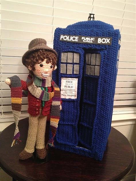 Doctor Who Tardis Pattern By Allison Hoffman Doctor Who Crochet