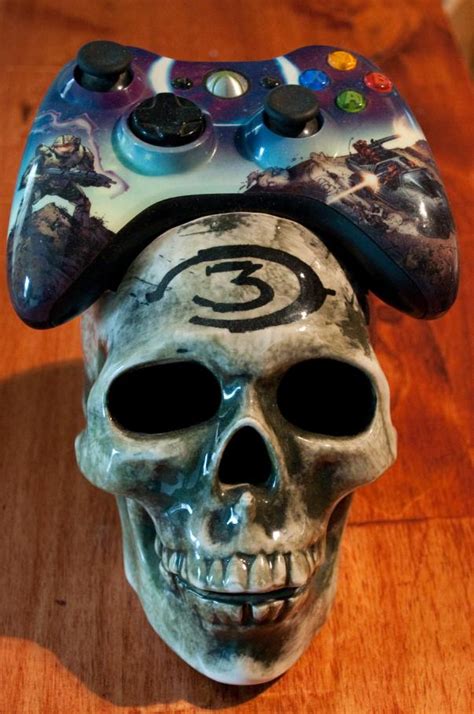 Amazing Xbox 360 Skull Controller Cradle