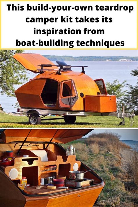 8 amazing diy teardrop trailer & camper kits. This build-your-own teardrop camper kit takes its inspiration from boat-building techniques in ...