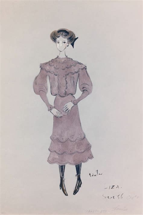 Exclusive Original Costume Sketches From My Fair Lady Photos Vanity Fair