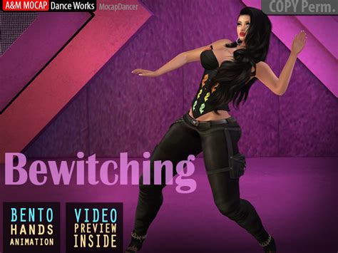 Second Life Marketplace Aandm Bewitching Dance Animation Bento