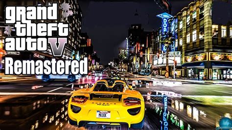 Grand Theft Auto V Remastered Realistic Graphics Mod Gamexpro Youtube