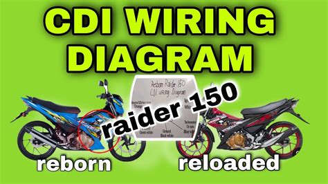 Raider 150 Reborn Reloaded Cdi Wiring Diagram Tagalog Tutorial