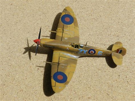 Airfix Desert Spitfire Ix 172 Imodeler