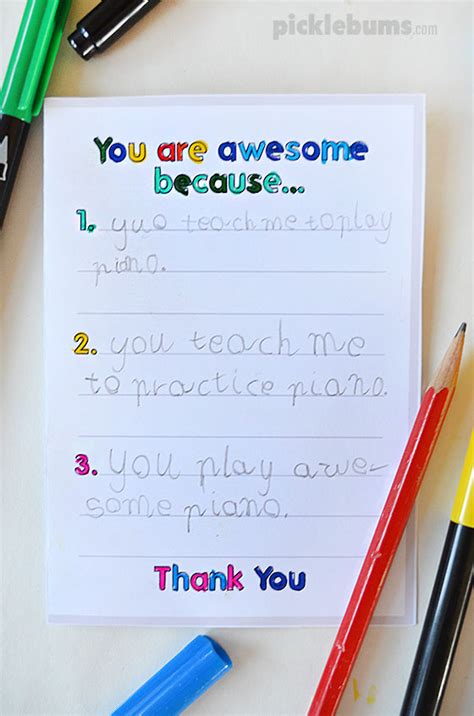 Maybe you would like to learn more about one of these? Printable Thank You Cards to Make With Your Kids