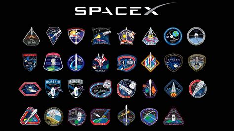 The company was founded in 2002 to revolutionize space technology, with the ultimate goal of enabling people to live on. SpaceX Mission Patch Wallpaper (16:9) : spacex