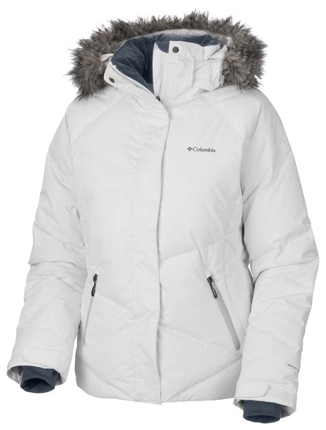 Columbia Womens Lay D Down Jacket White Jackets Columbia