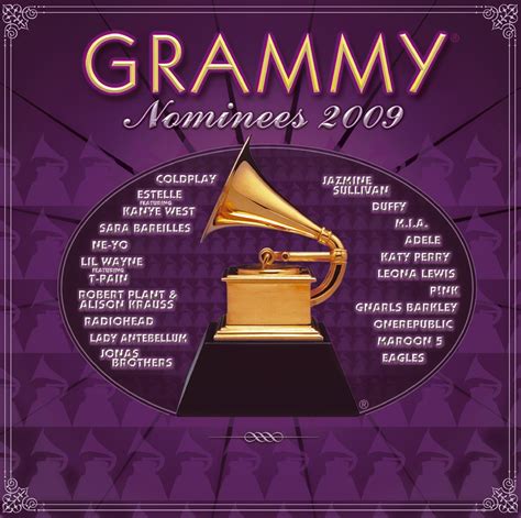 2009 Grammy Nominees Rhino Media