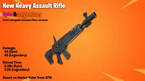 Add The Epic And Legendary Version Of Heavy Ar With Distinct Models