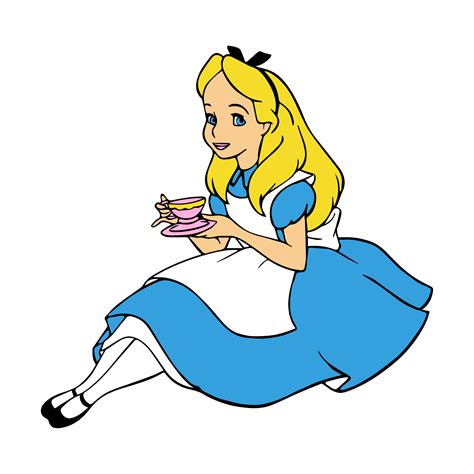 Alice In Wonderland Clipart Png Alice Digital Download Inspire Uplift