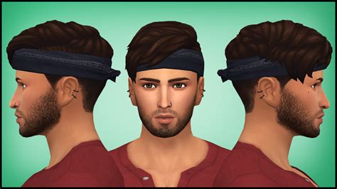 Rapmon Hair Sims Hair Rapmon Sims 4 Mods