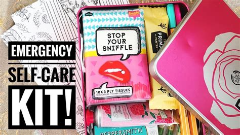 Diy Emergency Self Care Kit Managing Anxiety And Urges