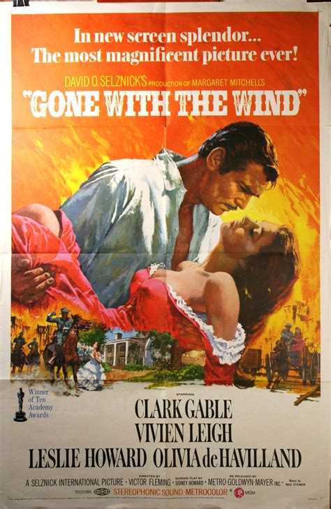 Gone With The Wind Original Movie Poster Limited Edition