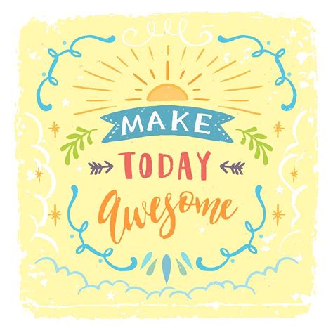 Make Today Awesome Painting By Little Bunny Sunshine Fine Art America