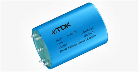 New Dc Link Capacitors With Exceptionally Low Esl Tdk Electronics