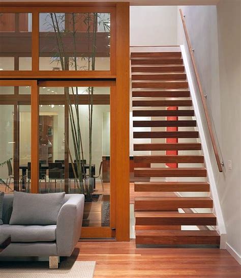 Minimalist Wooden Staircase Designs