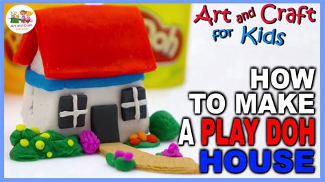 How To Build A Play Doh House Diy Handcraft With Play Dough
