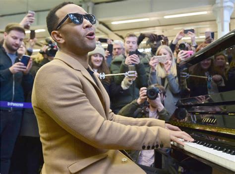 John Legend Shocks London Commuters With Impromptu Station Performance Of His Biggest Hits